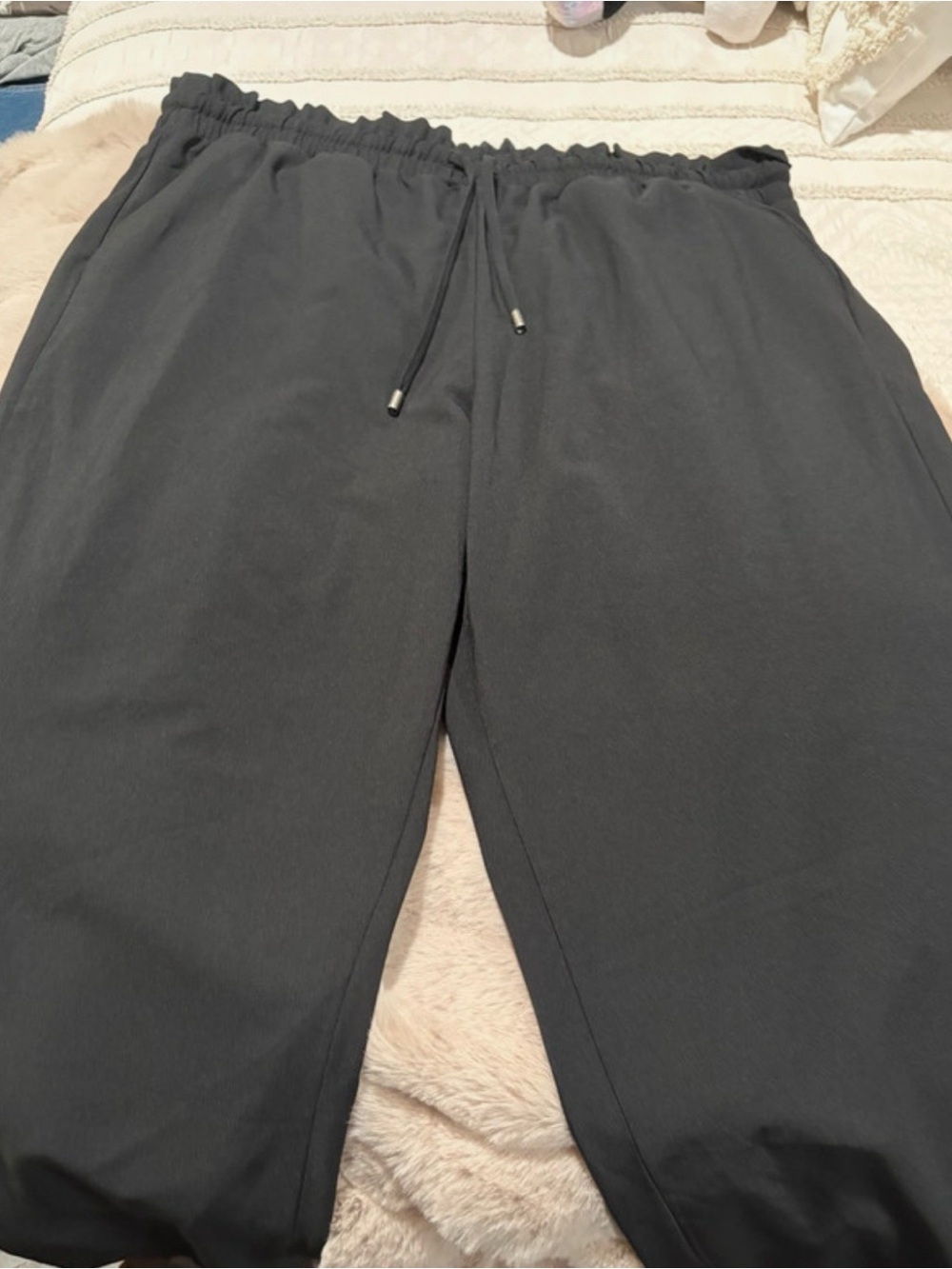 torrid Black Pull-On Wide‎ Leg Pants